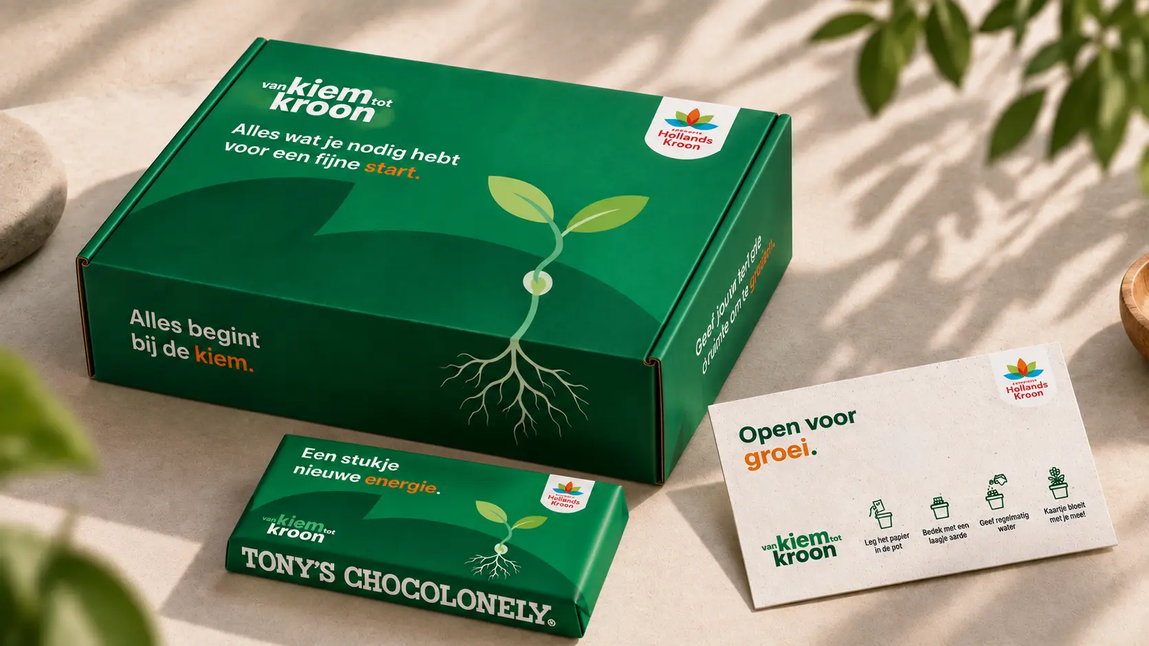 Presentje voor nieuwe medewerkers Gemeente Hollands Kroon